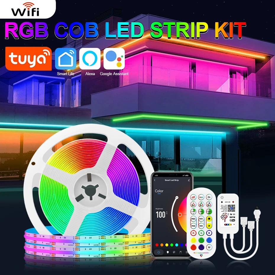 RGB COB LED Ʈ ,  Ʈ LED ,  ,  ,  , DIY  , DC24V, 840LEDs/m